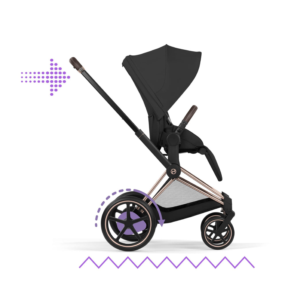 cybex priam seat pack black Cybex e-Priam Comfort Ultimate Birth & Beyond Bundle