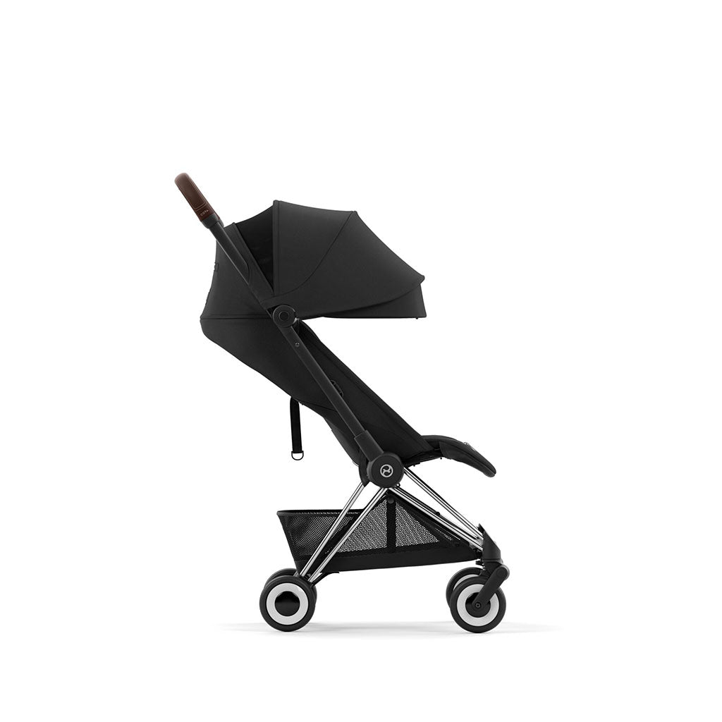 Cybex Coya Pushchair - Chrome Brown / Sepia Black