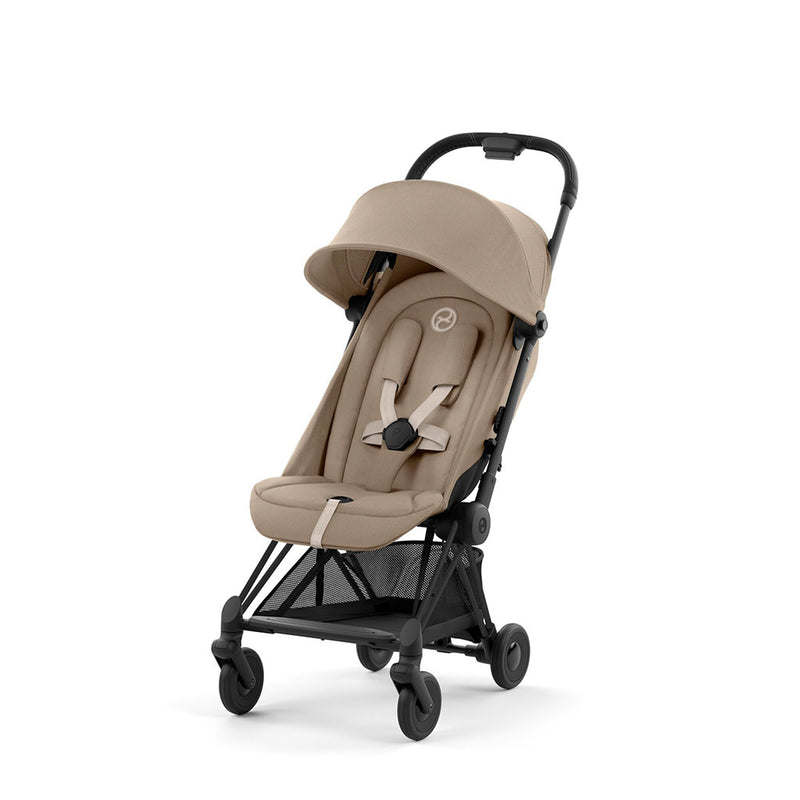 Cybex Coya Pushchair - Matt Black / Cozy Beige