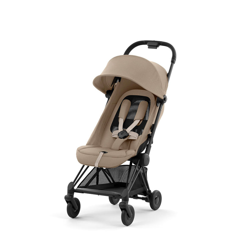 Cybex Coya Pushchair - Matt Black / Cozy Beige