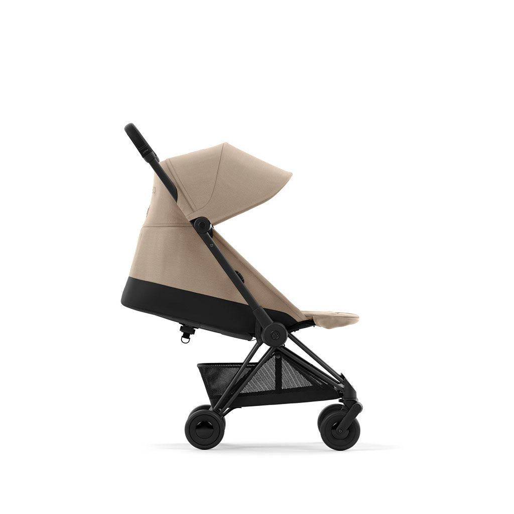 Cybex Coya Pushchair - Matt Black / Cozy Beige