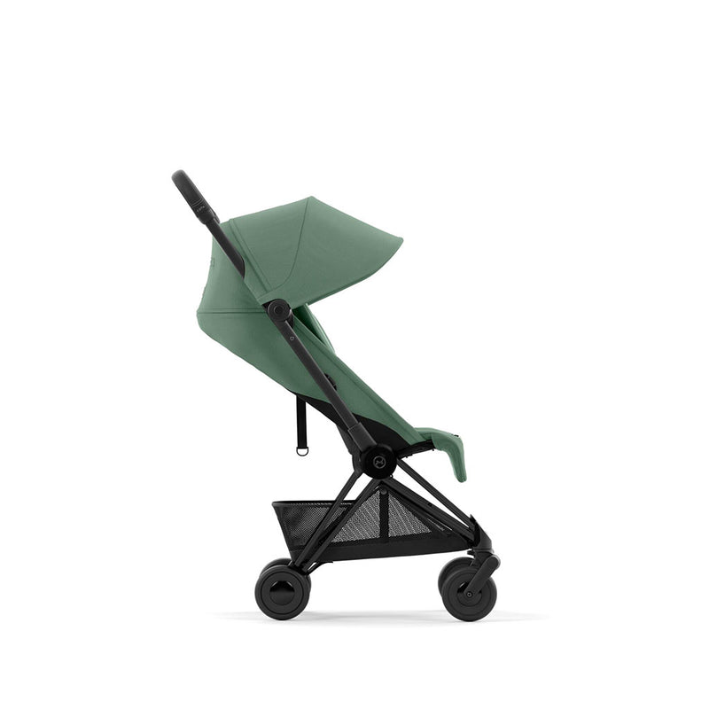 Cybex Coya Pushchair - Matt Black / Leaf Green