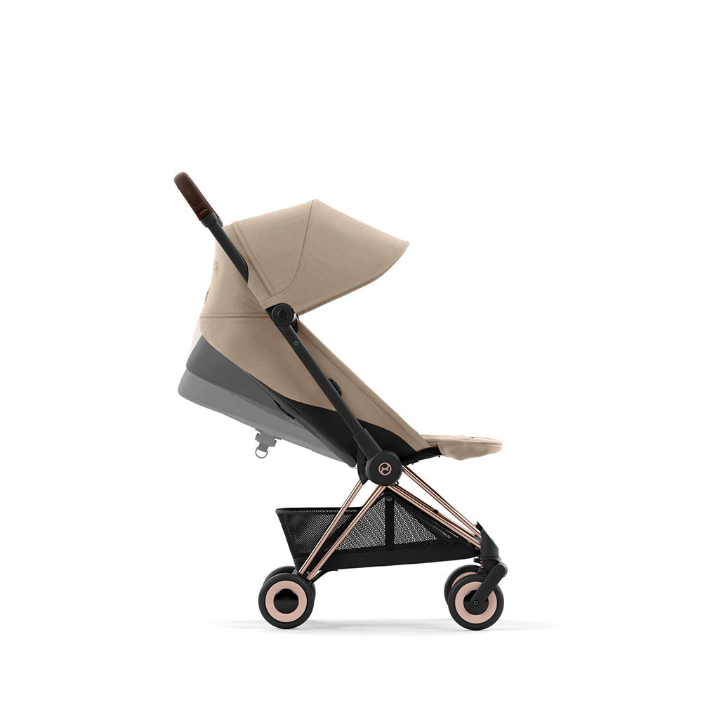 Cybex Coya Pushchair - Rosegold - Cozy Beige