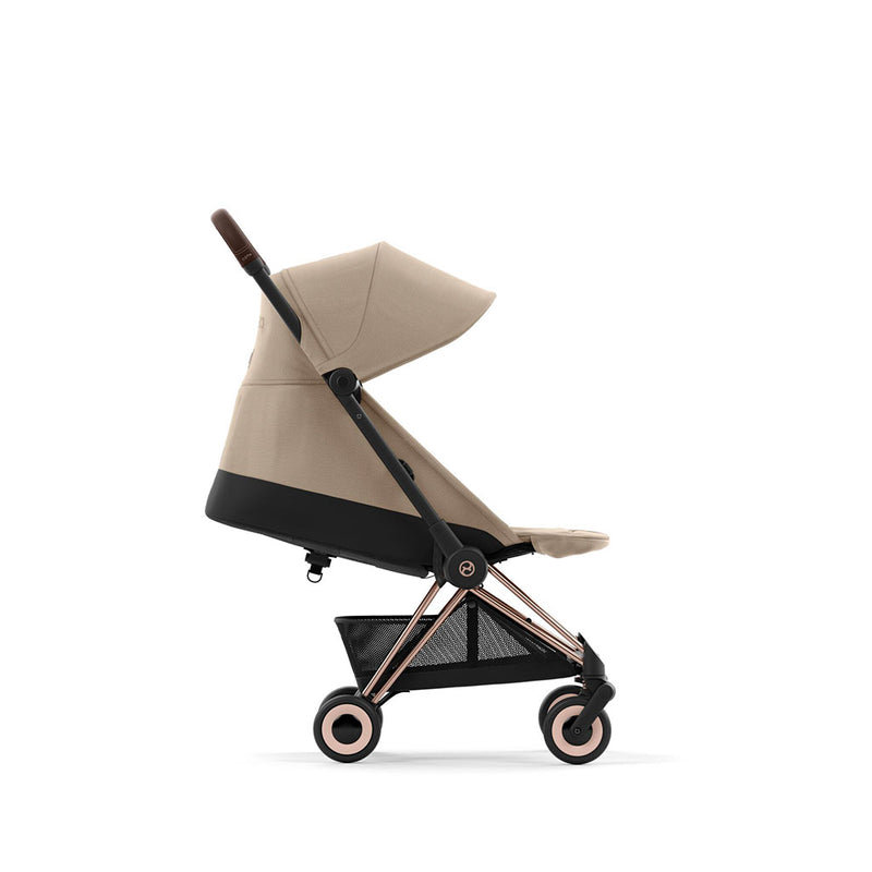 Cybex Coya Pushchair - Rosegold - Cozy Beige