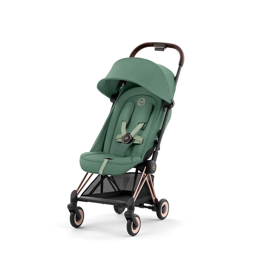 Cybex Coya Pushchair - Rosegold / Leaf Green