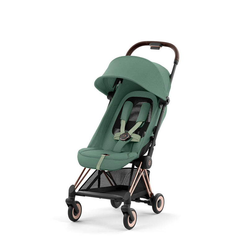 Cybex Coya Pushchair - Rosegold / Leaf Green