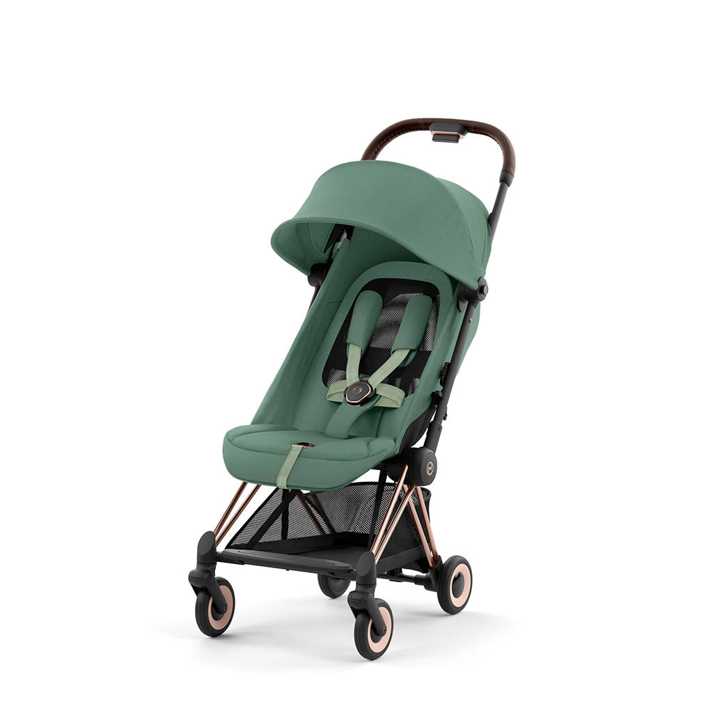 Cybex Coya Pushchair - Rosegold / Leaf Green