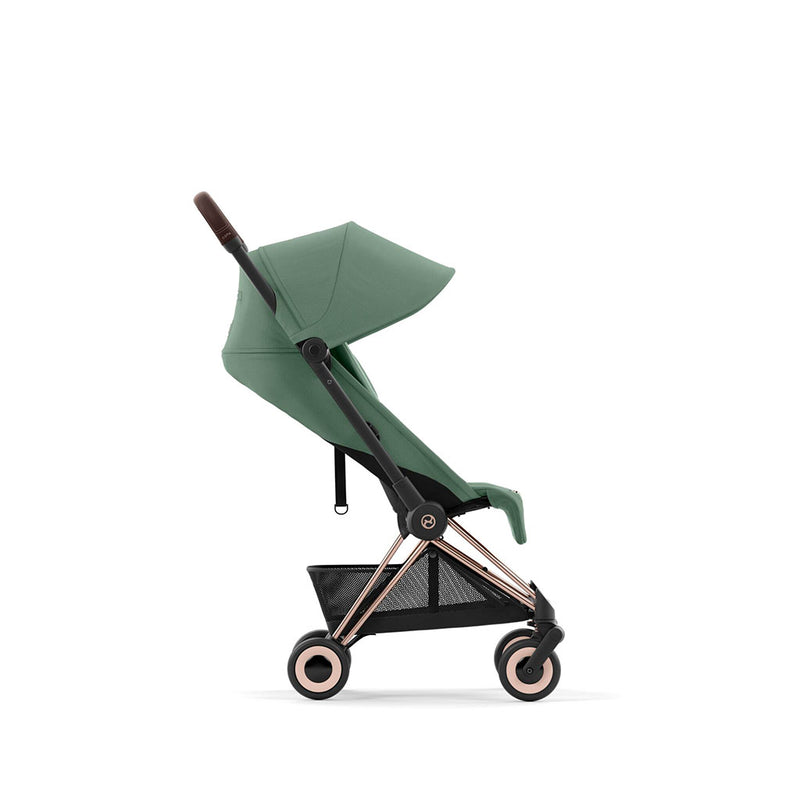 Cybex Coya Pushchair - Rosegold / Leaf Green