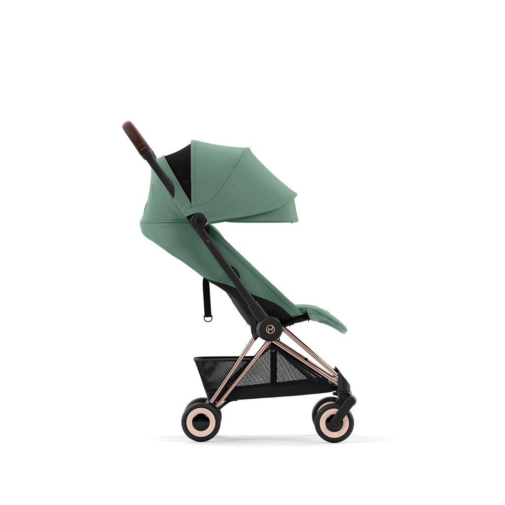 Cybex Coya Pushchair - Rosegold / Leaf Green