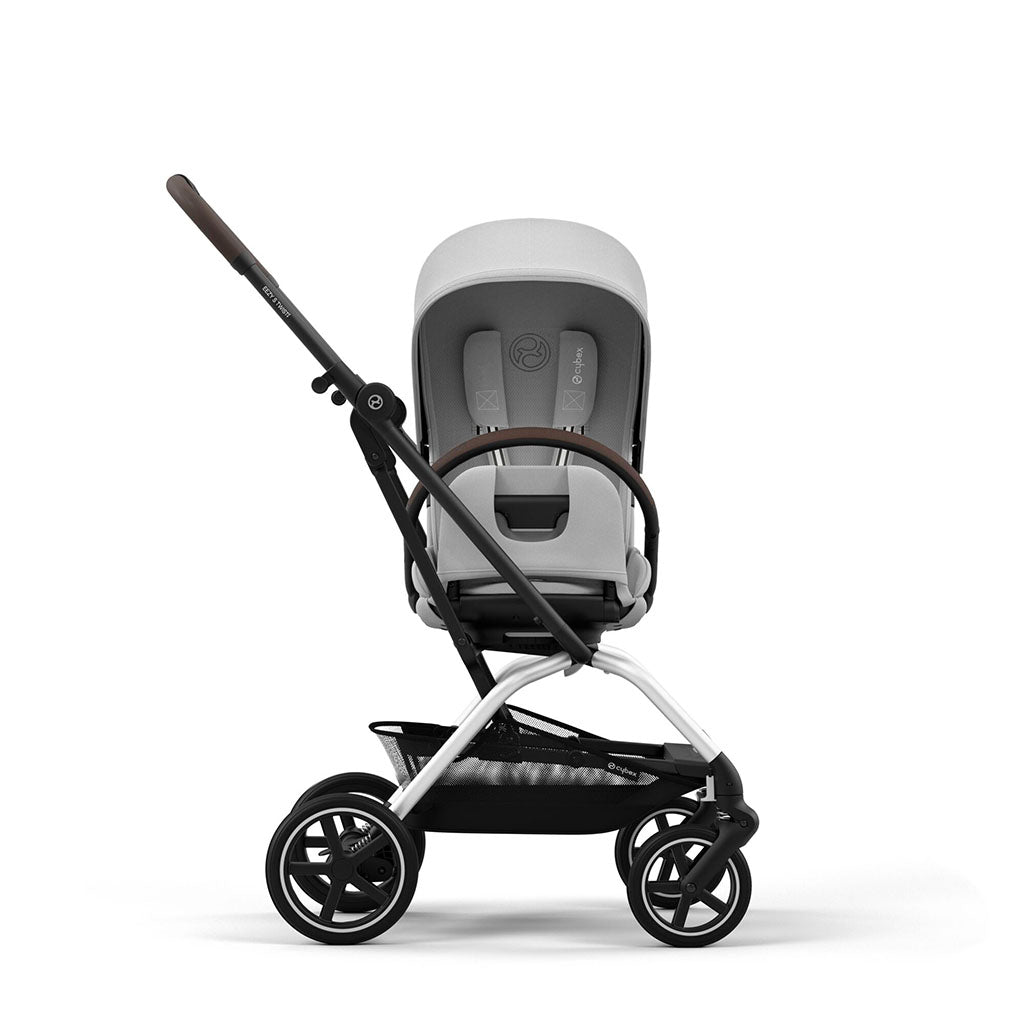 Cybex Eezy S Twist+2 Pushchair with Silver Frame - Fog Grey