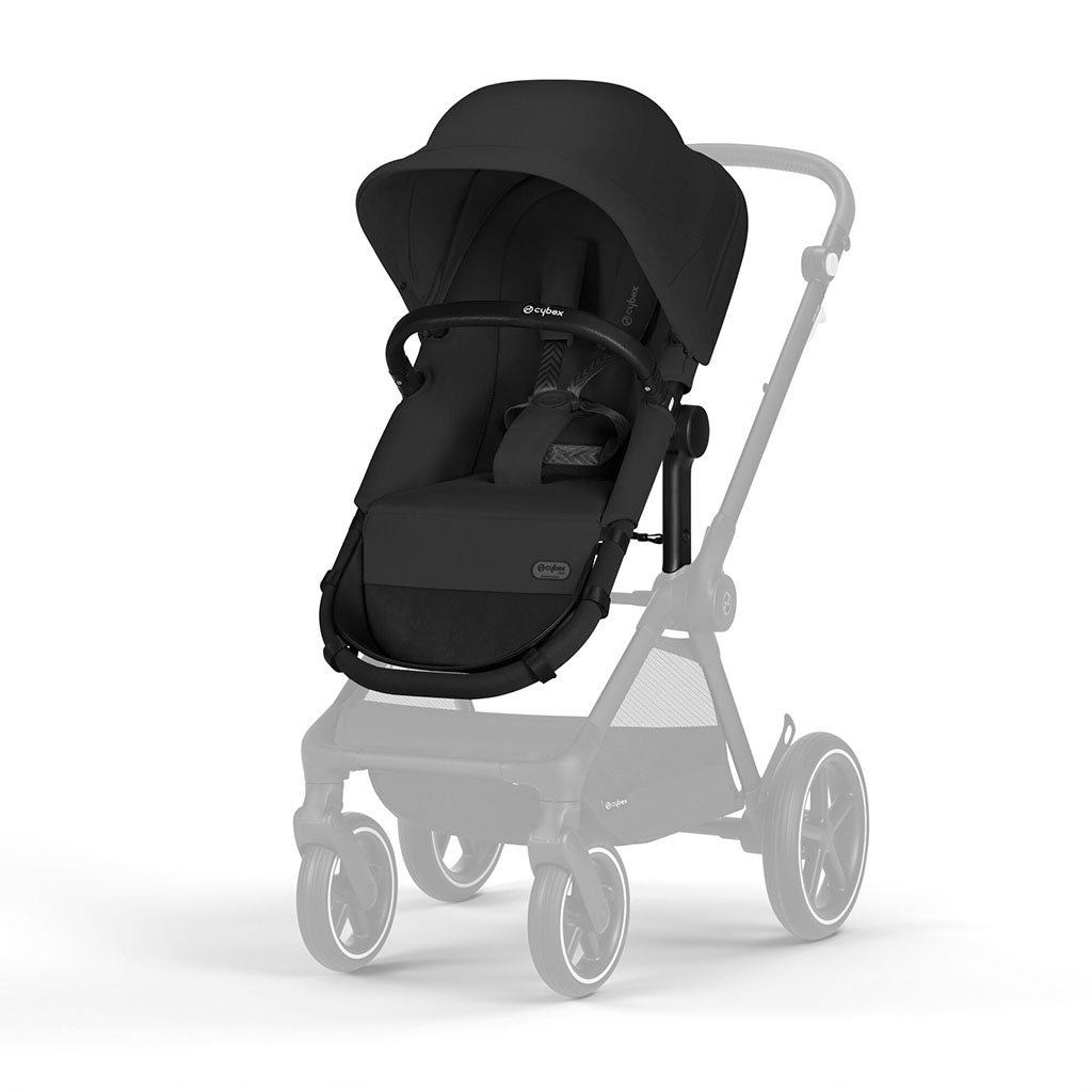 Cybex Eos Lux 2 in 1 Pushchair - Moon Black