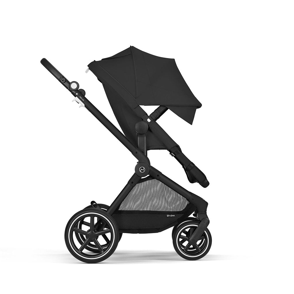Cybex Eos Lux 2 in 1 Pushchair - Moon Black