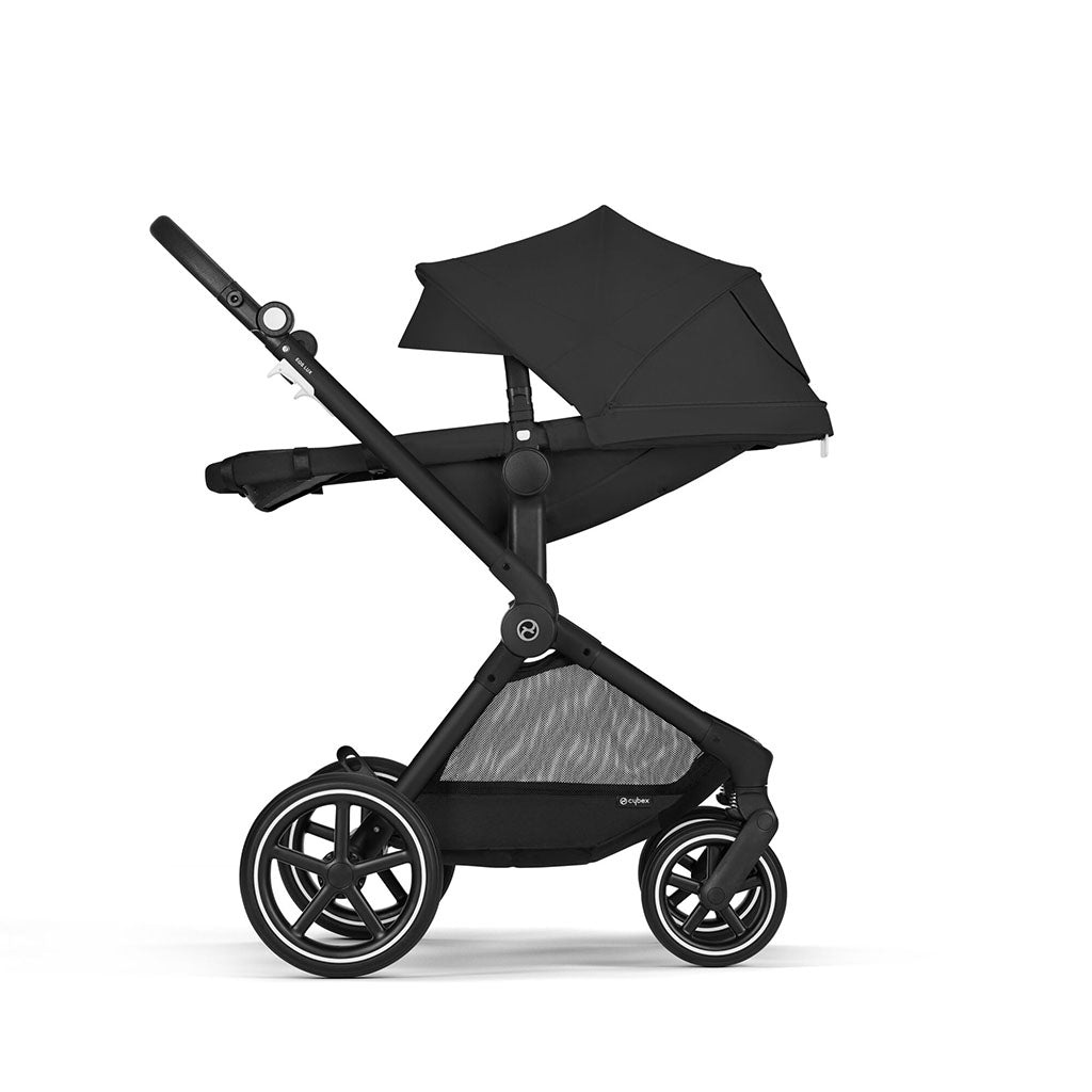 Cybex Eos Lux 2 in 1 Pushchair - Moon Black