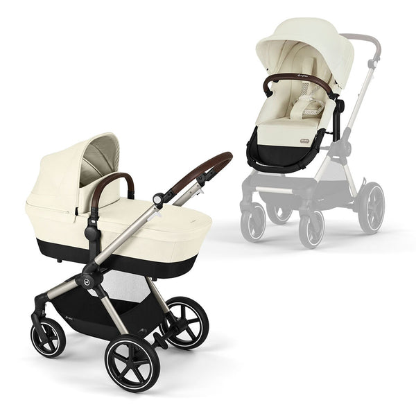 Cybex Eos Lux 2 in 1 Pushchair - Seashell Beige