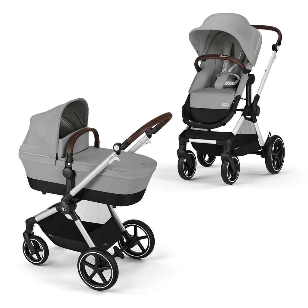 Cybex Eos Lux 2 in 1 Pushchair - Stone Grey