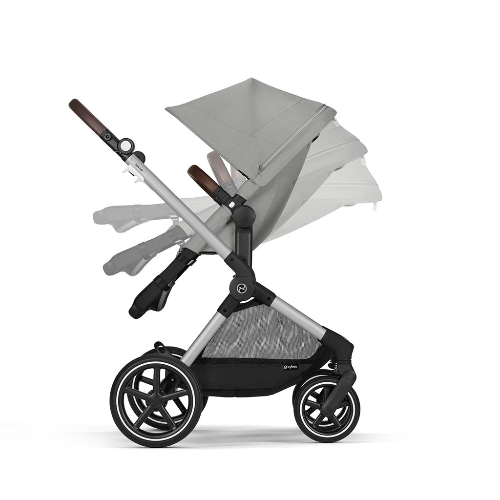 Cybex Eos Lux 2 in 1 Pushchair - Stone Grey