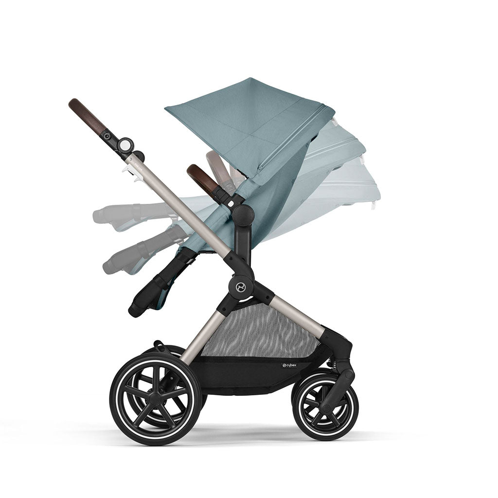 Cybex Eos Lux 2 in 1 Pushchair - Stormy Blue