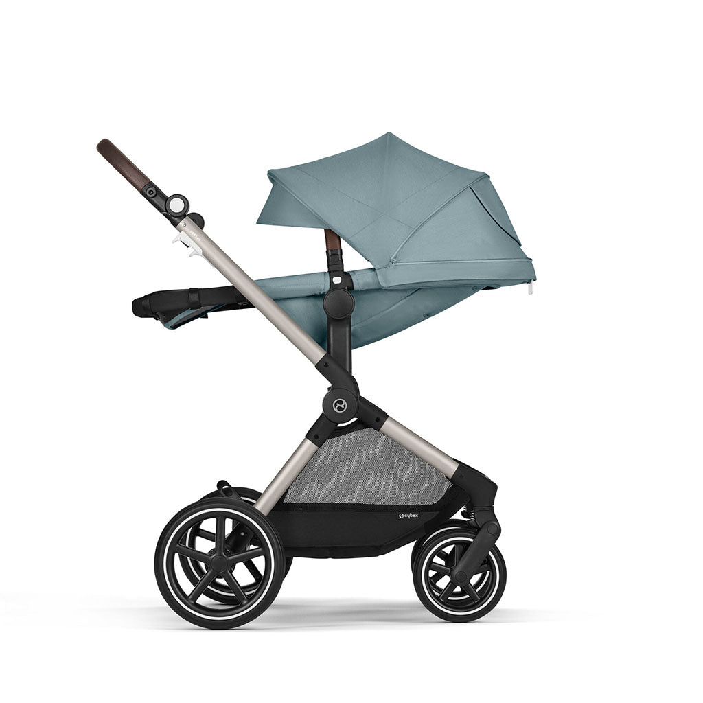 Cybex Eos Lux 2 in 1 Pushchair - Stormy Blue