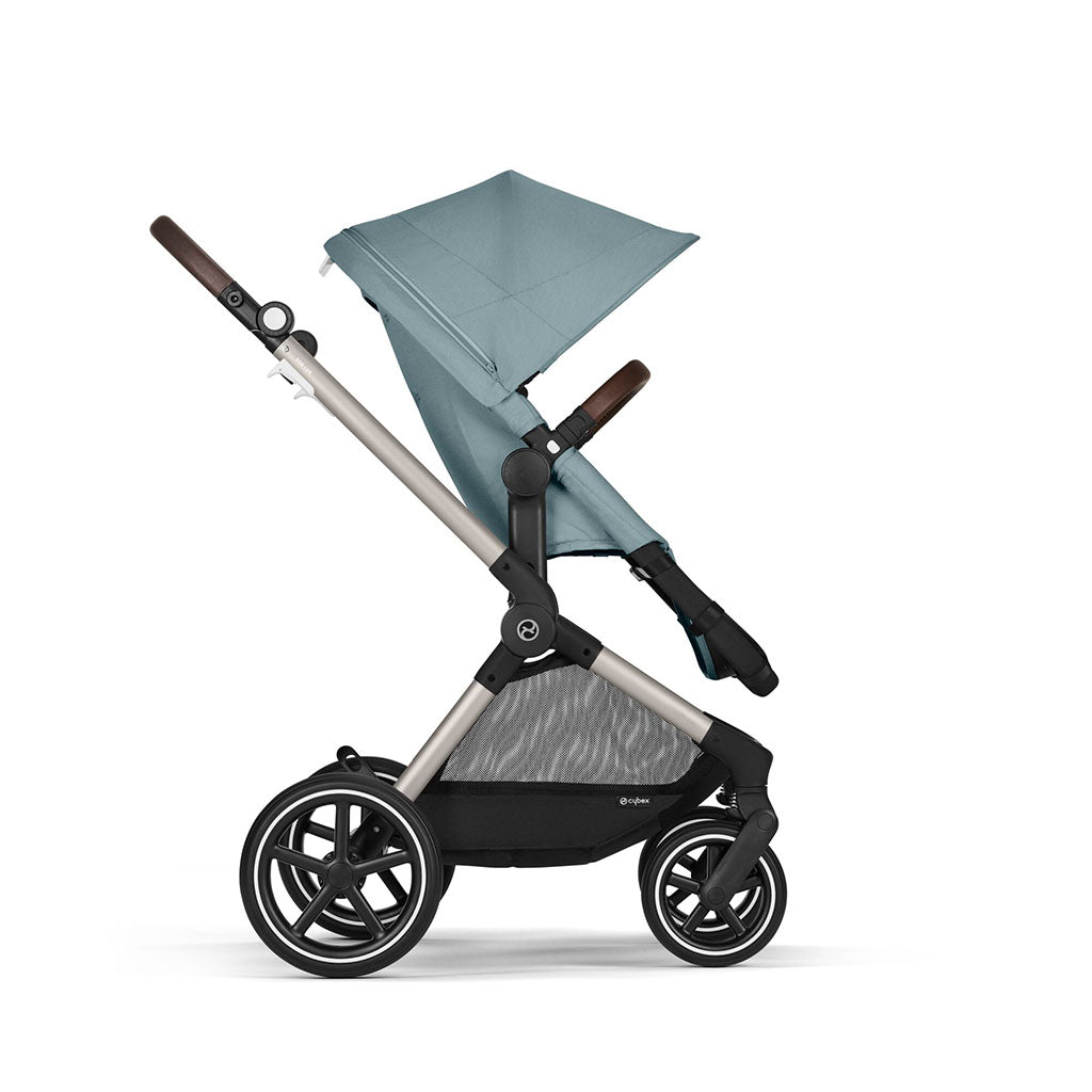 Cybex Eos Lux 2 in 1 Pushchair - Stormy Blue