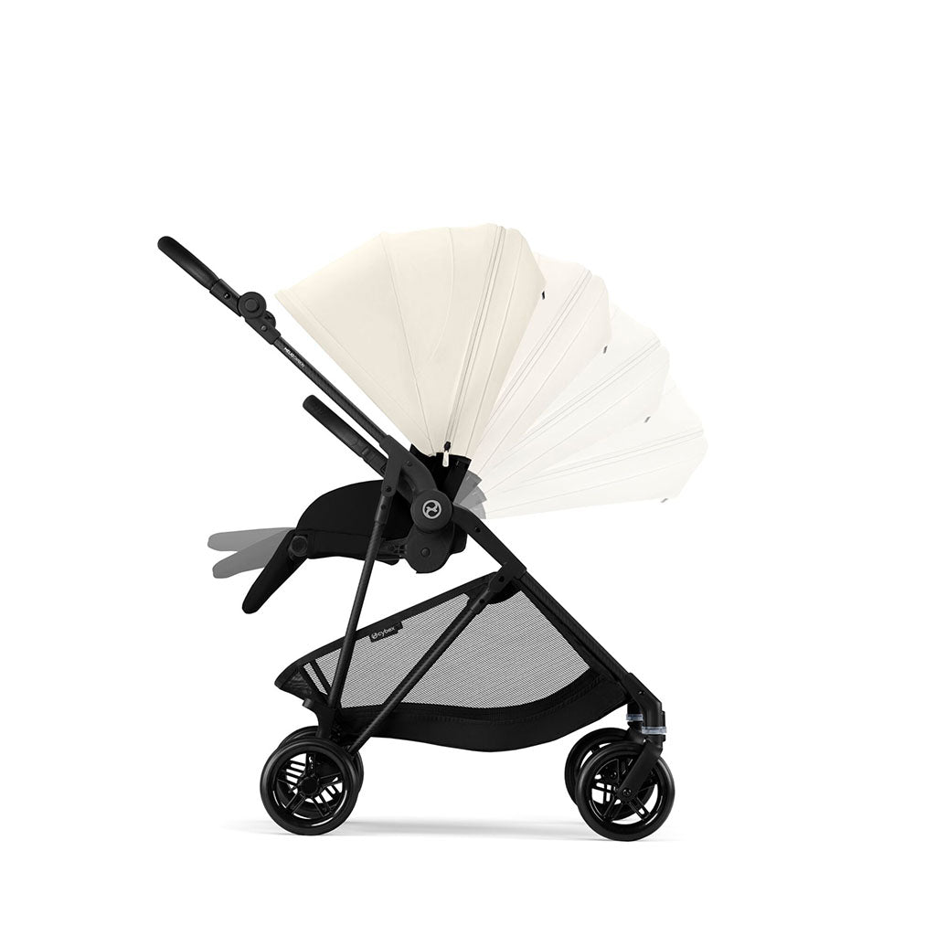 Cybex Melio Carbon Pushchair - Canvas White
