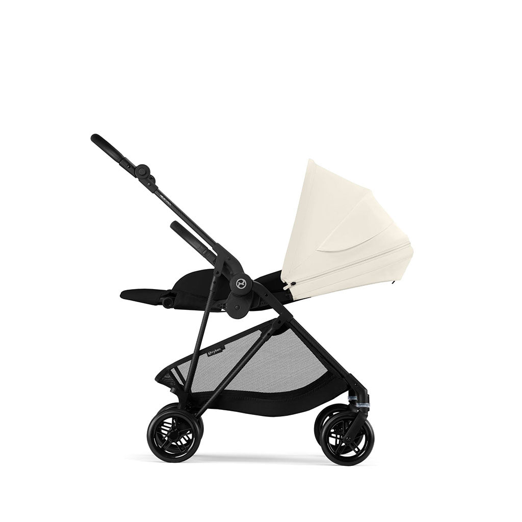 Cybex Melio Carbon Pushchair - Canvas White