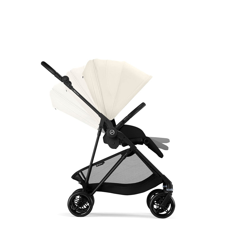 Cybex Melio Carbon Pushchair - Canvas White