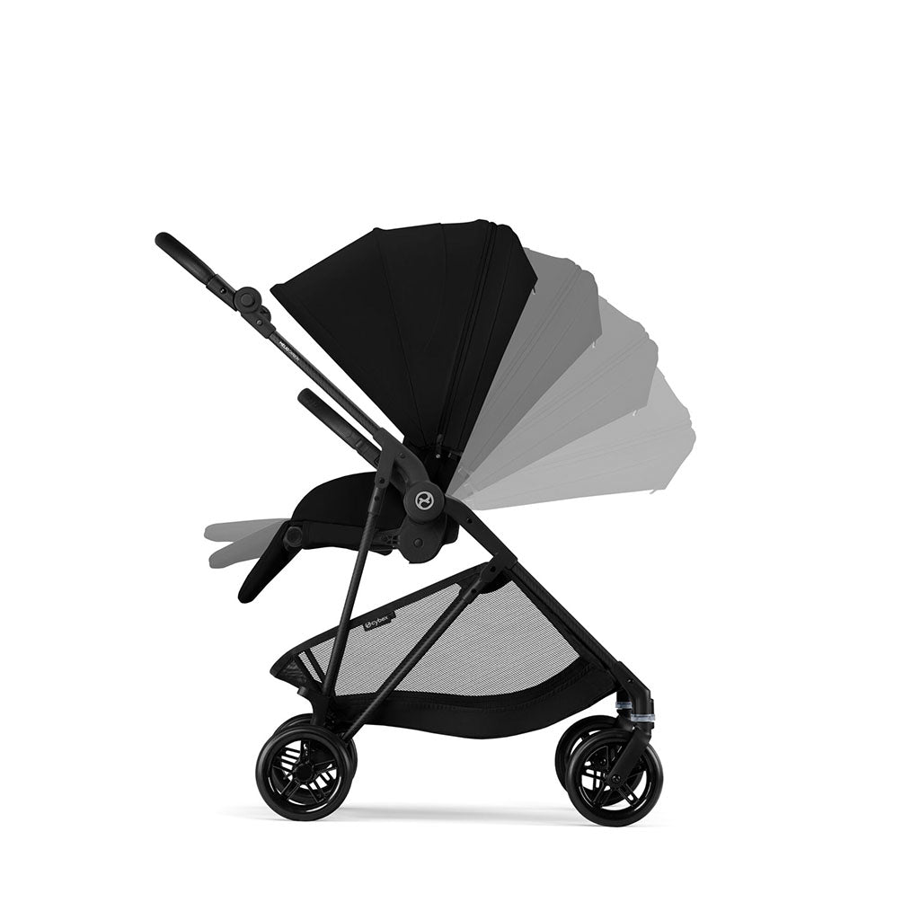 Cybex Melio Carbon Pushchair - Magic Black