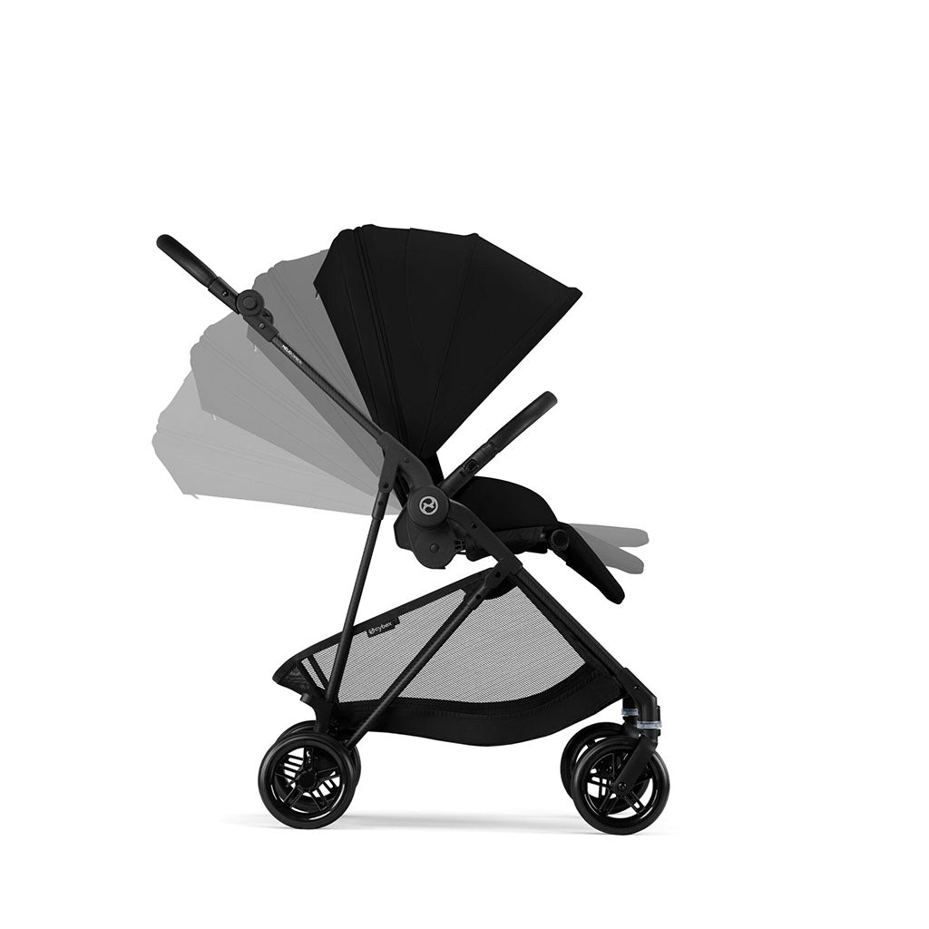 Cybex Melio Carbon Pushchair - Magic Black