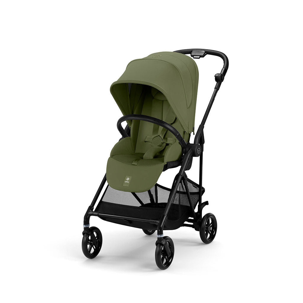 Cybex Melio Carbon Pushchair - Moss Green