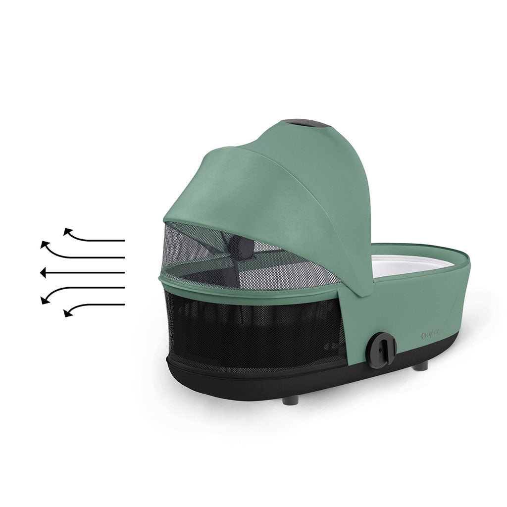 Cybex Mios Lux Carry Cot - Leaf Green