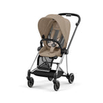Cybex Mios Travel System - Chrome Black / Cozy Beige