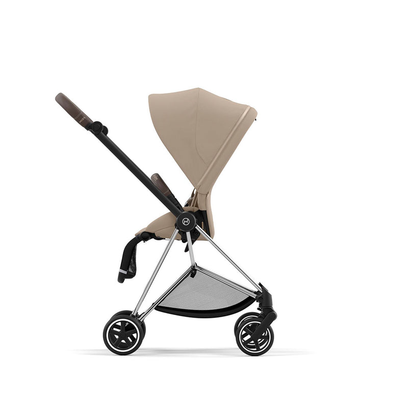 Cybex Mios Travel System - Chrome Black / Cozy Beige