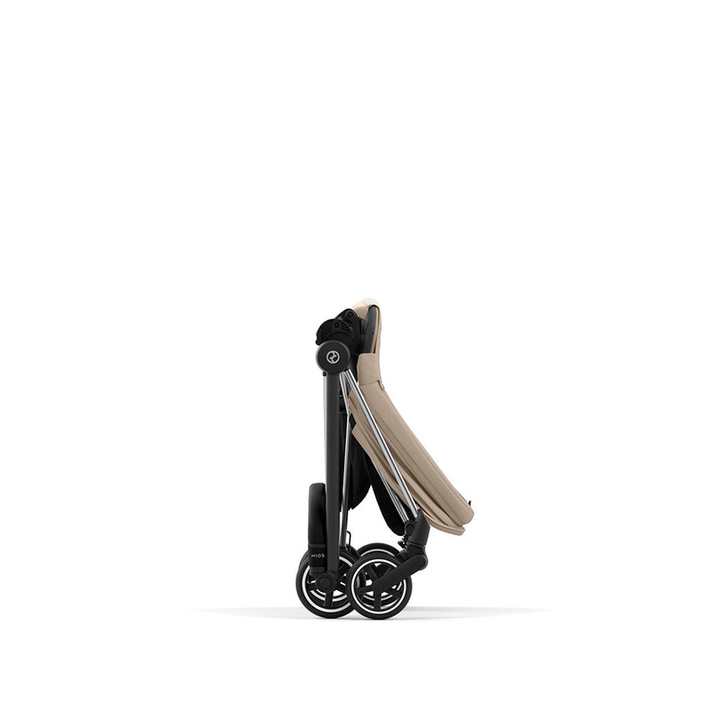 Cybex Mios Travel System - Chrome Black / Cozy Beige