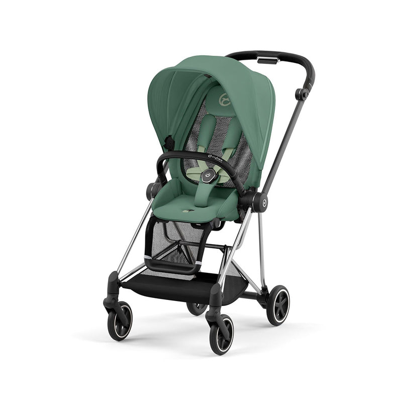 Cybex Mios Travel System - Chrome Black / Leaf Green