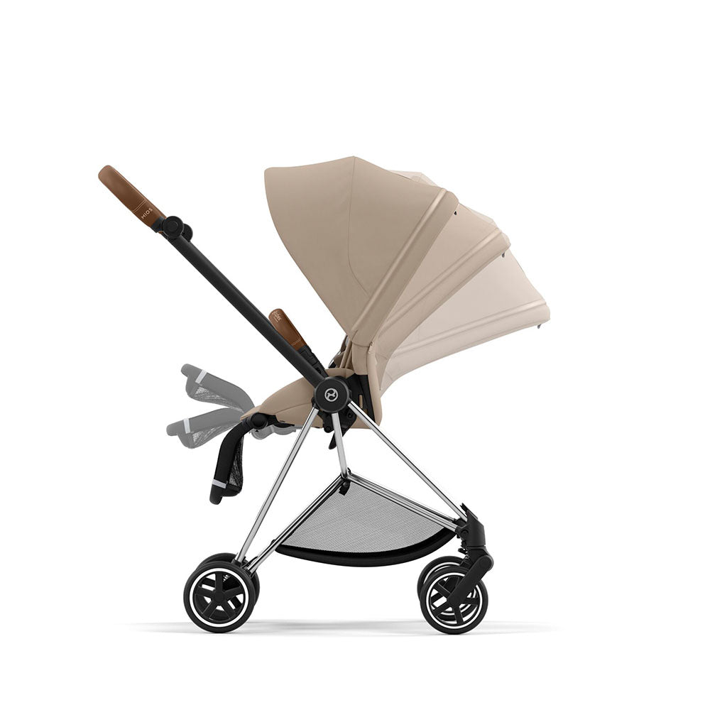 Cybex Mios Travel System - Chrome Brown / Cozy Beige
