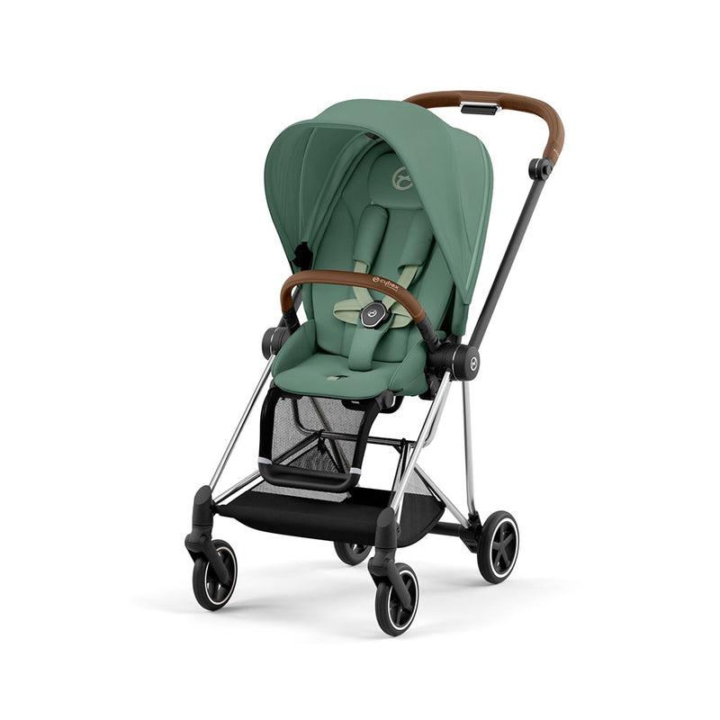 Cybex Mios Travel System - Chrome Brown / Leaf Green
