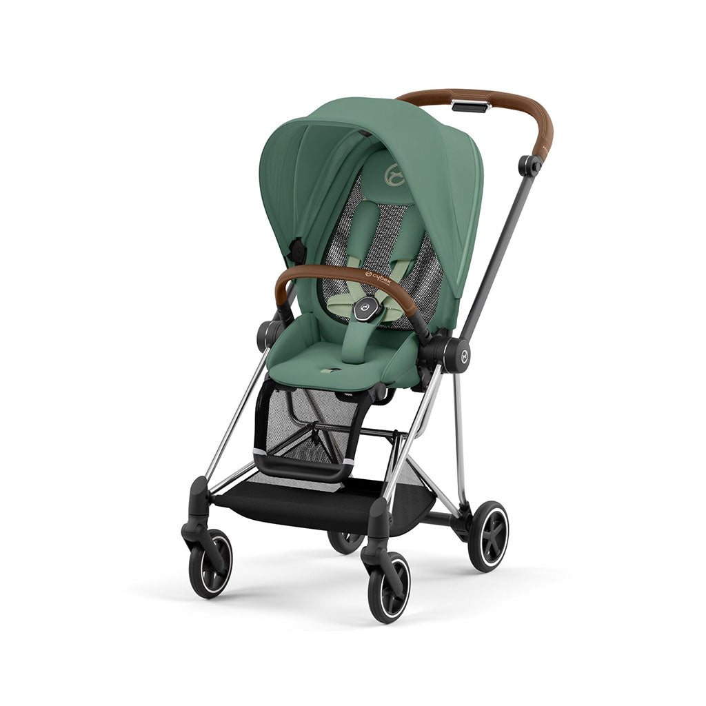 Cybex Mios Travel System - Chrome Brown / Leaf Green
