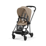 Cybex Mios Travel System - Matt Black / Cozy Beige