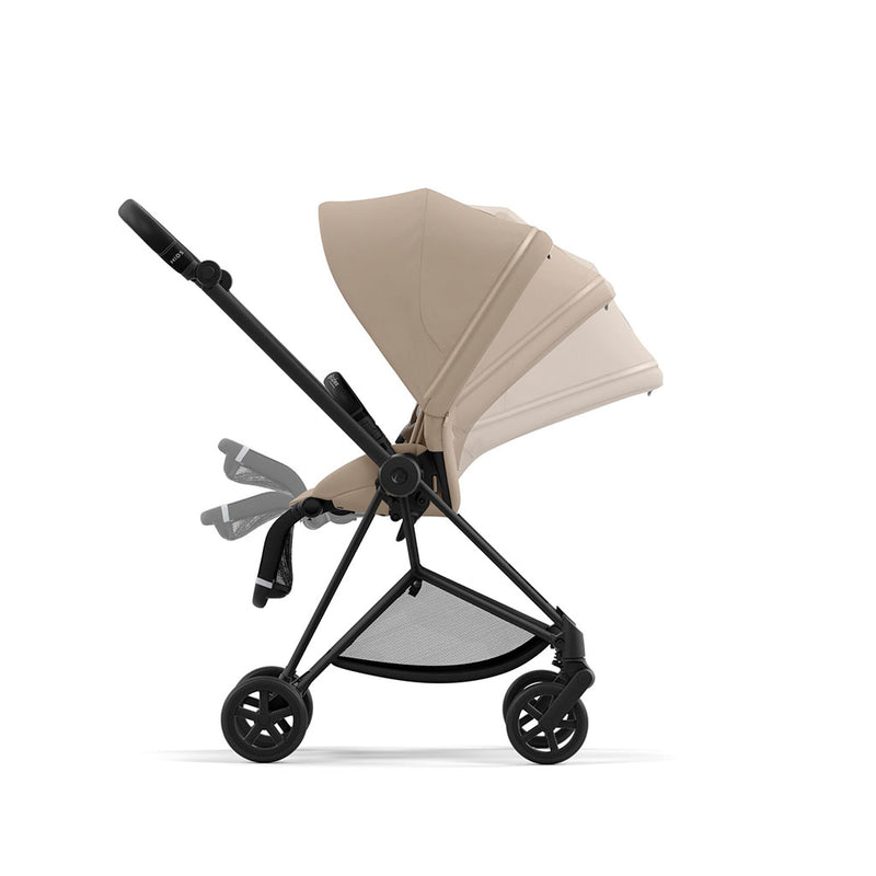 Cybex Mios Travel System - Matt Black / Cozy Beige