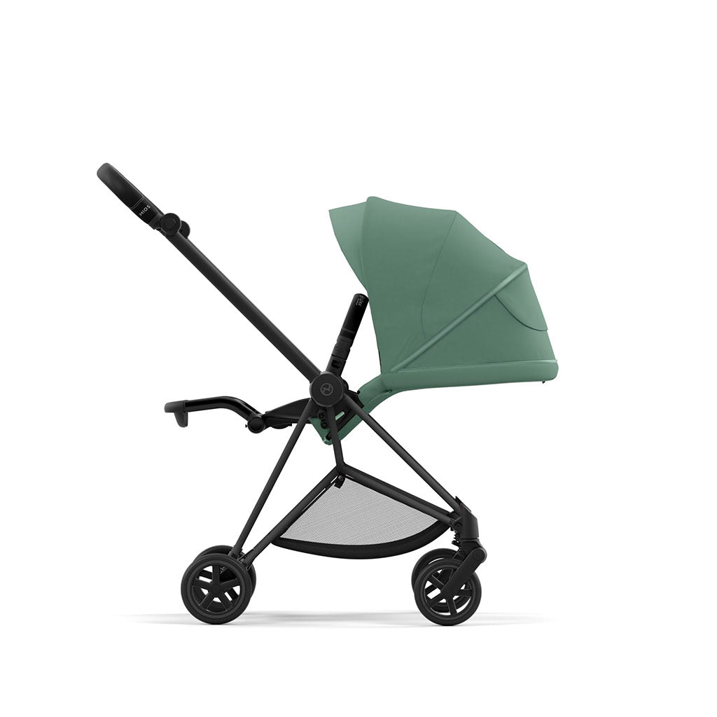 Cybex Mios Travel System - Matt Black / Leaf Green