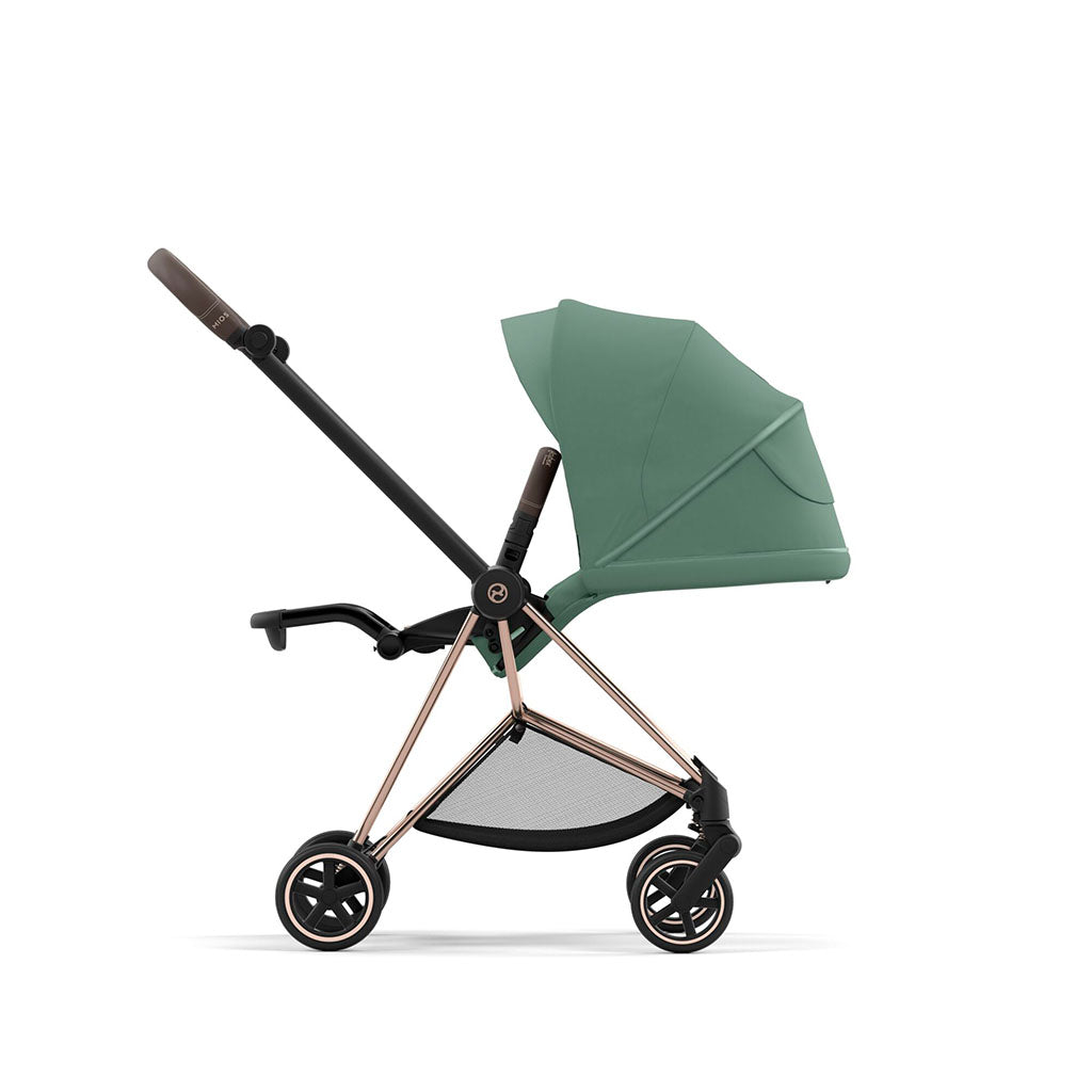 Cybex Mios Travel System - Rosegold / Leaf Green