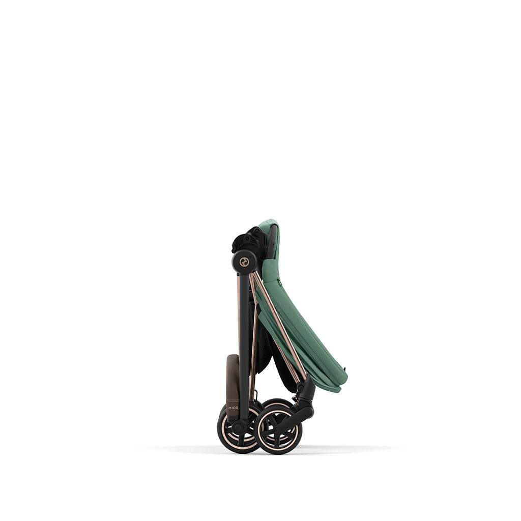 Cybex Mios Travel System - Rosegold / Leaf Green