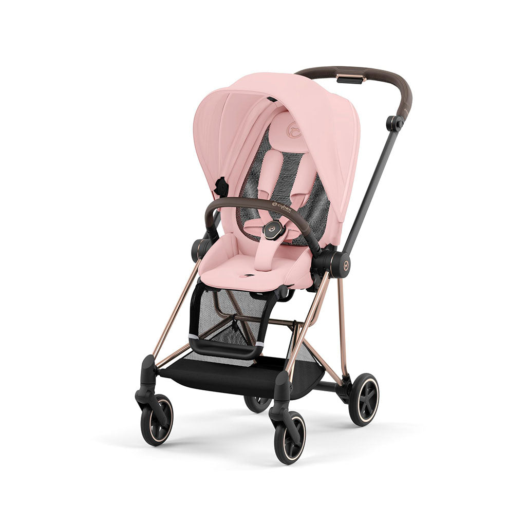 Cybex Mios Travel System - Rosegold / Peach Pink