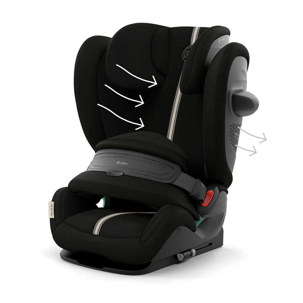 Cybex Pallas G3 Car Seat - Moon Black Plus