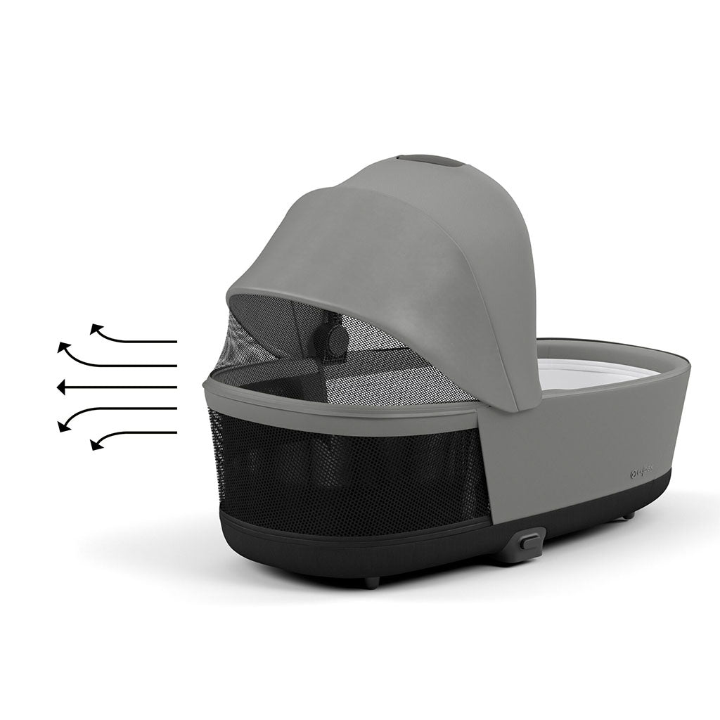 Cybex Priam Lux Carry Cot - Mirage Grey