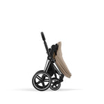 Cybex Priam Pushchair - Chrome Black / Cozy Beige