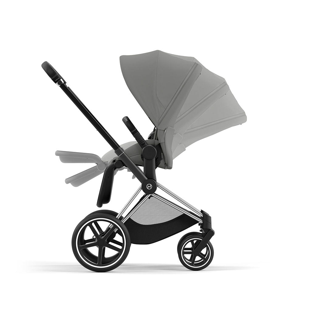Cybex Priam Pushchair - Chrome Black / Mirage Grey