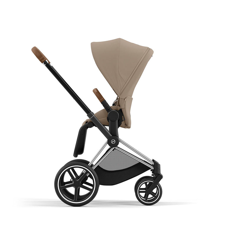 Cybex Priam Pushchair - Chrome Brown / Cozy Beige