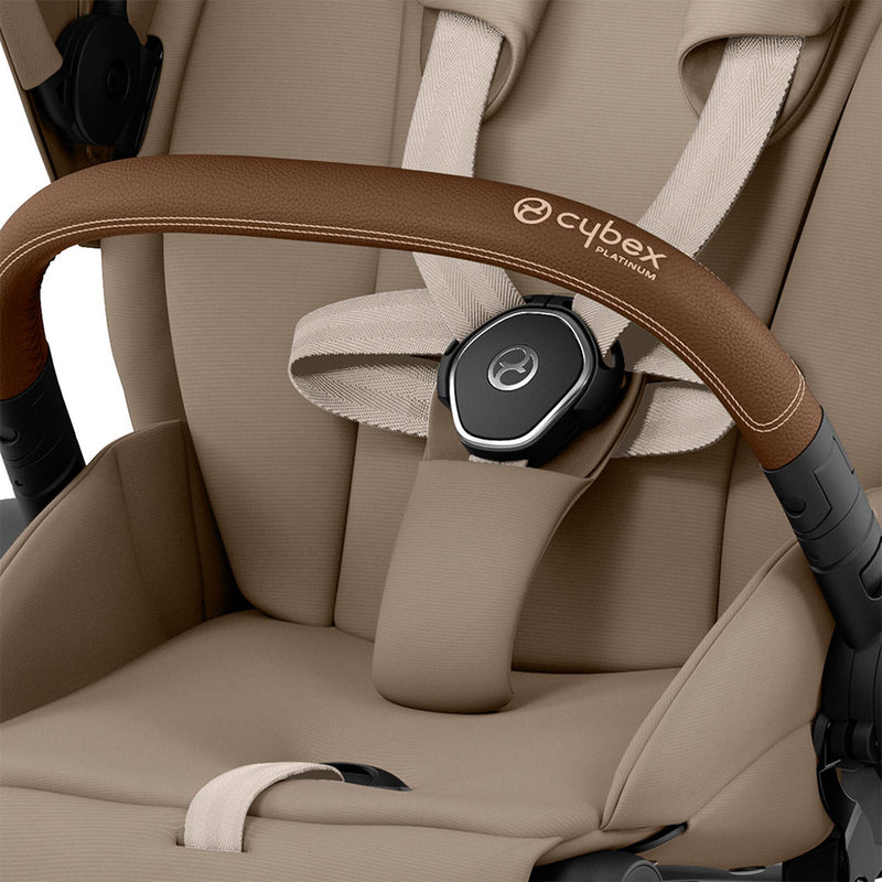 Cybex Priam Pushchair - Chrome Brown / Cozy Beige