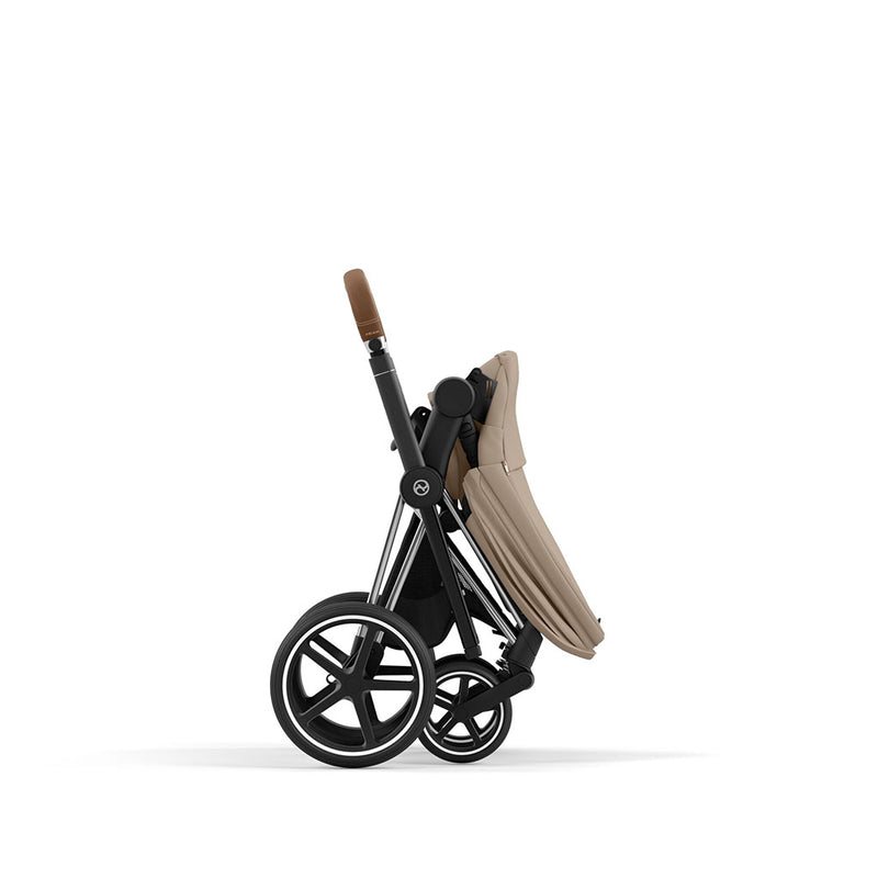 Cybex Priam Pushchair - Chrome Brown / Cozy Beige